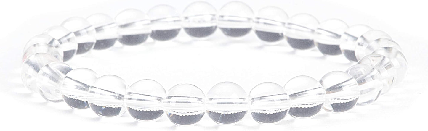 Cherry Tree Collection - Small, Medium, Large Sizes - Gemstone Beaded Bracelets For Women and Men - 6mm Round Beads