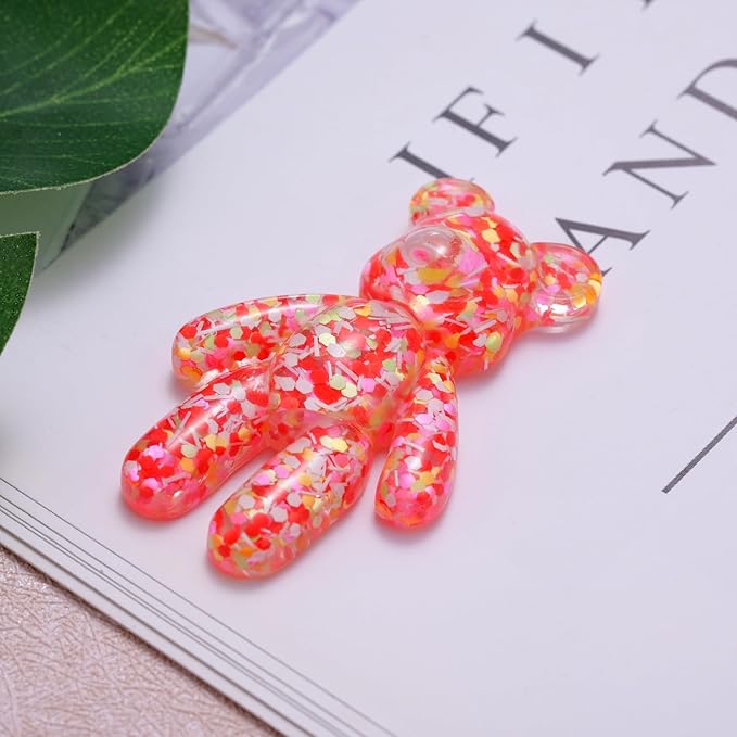 Pocket Bear Hug - Anxiety & Stress Relief Gift, Autism Fidget, Comforting Back to School Gift for Son, Daughter - Red