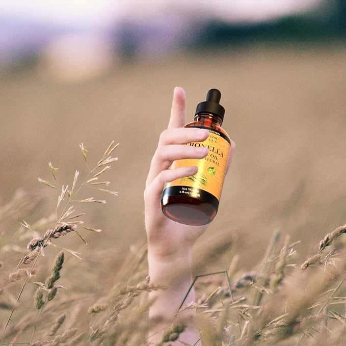 Citronella Essential Oil (4 oz) 100% Pure and Natural, Therapeutic Grade Perfect for Aromatherapy, Diffuser, DIY and More by Mary Tylor Naturals