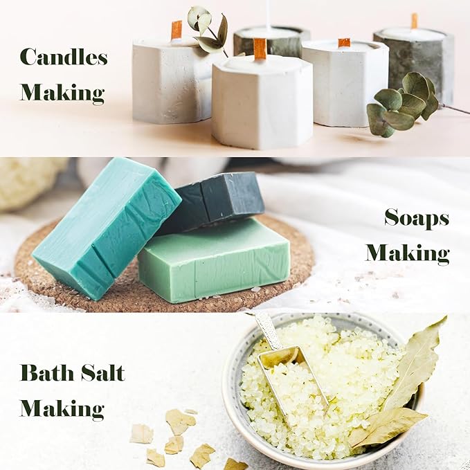 AmaKane Woodland Fragrance Oil, Forest Diffuser Oil Scents, Candle Scents for Candle Making, Soap Making Scents, Frosted Fir, Cedarwood&Juniper, Oakmoss Amber and More Essential Oils 6x10ml