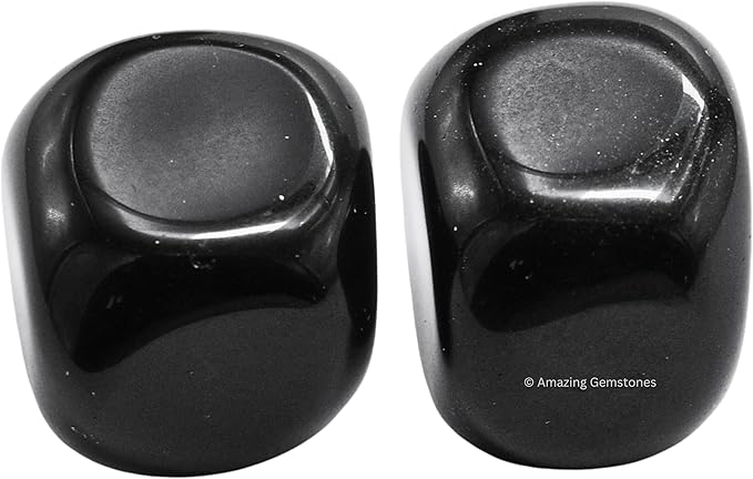 Amazing Gemstone Black Obsidian Crystals and Healing Stones Tumbled - 1000+ Carats, Healing Stones for Energy Balance, Stress Relief - Premium Polished Gems Rocks for Meditation and Wellness