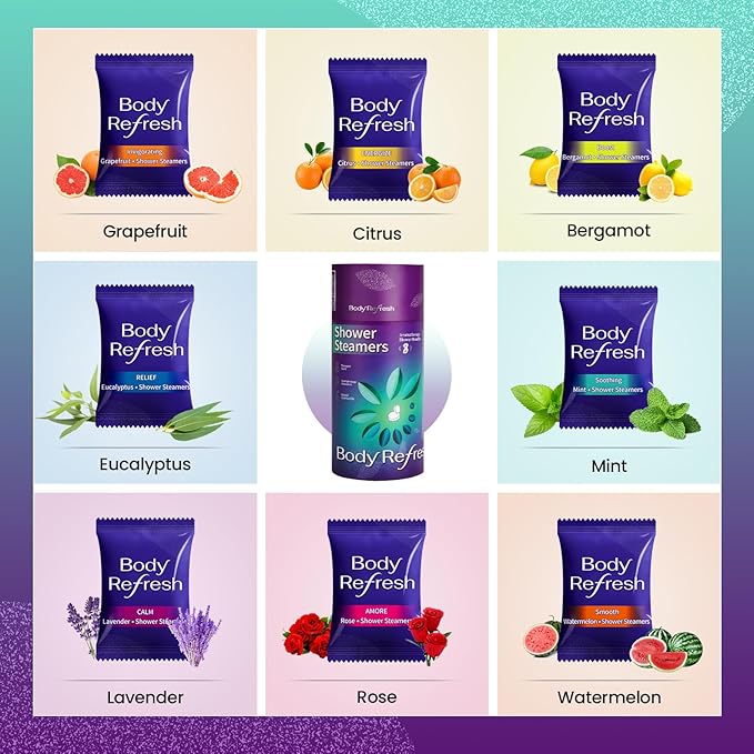 Shower Steamers Aromatherapy 8 Pack - Birthday Gifts for Women, Valentines Day Gifts for Her Wife Mom, Shower Bombs for Self Care Home Spa Relaxation Gift Set, Easter Basket Essential