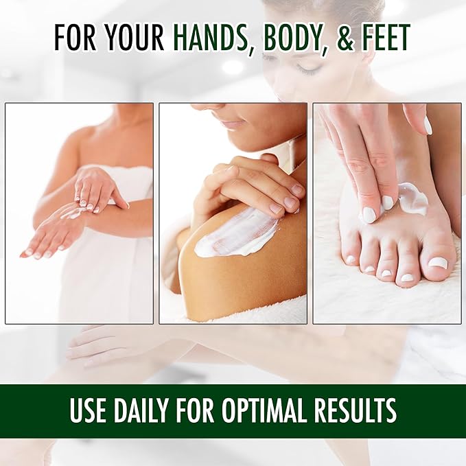 GLY MIRACLE Moisturizing Body Cream Lotion, 16 ounce - Non-Greasy Skin Humectant for Extremely Dry Skin, Hands, Body, and Feet, Fragrance-Free with Pure Glycerin for Nourishing Hydration.