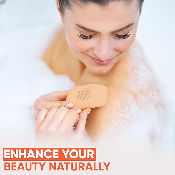 HERBOGANIC Citrus Herbal Soap | Pack of 6 of 5oz soap Bar | Ideal for Men and Women, Soothing and Nourishing Soap for Moisturization