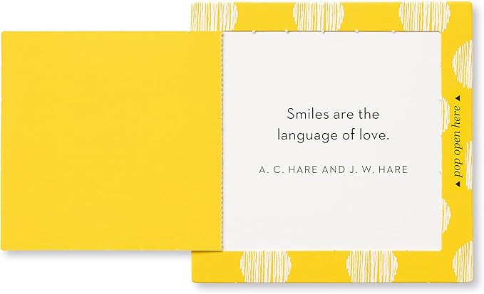 Compendium ThoughtFulls Pop-Open Cards — 2-Pack of Smile, Happy Day — 60 Pop-Open Cards, Each with a Different Message Inside