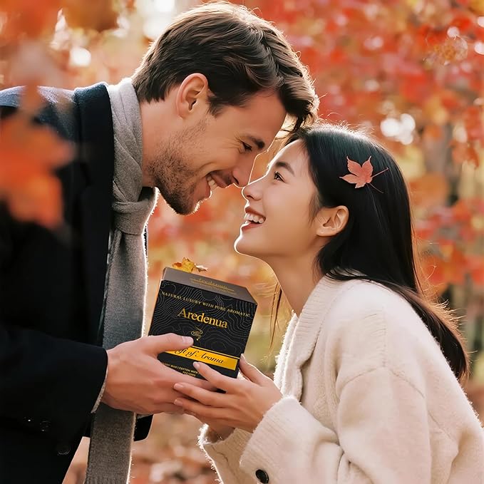 Caramel Cinnamon Candle - Fall Candles | Cinnamon Scented Candles for Autumn, 7oz Fall Soy Candles for Home Scented, 50 Hours Burn Time, Cozy Season/Halloween/Thanksgiving/Autumn Gifts for Women Men