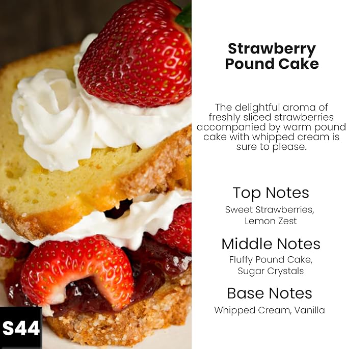 Car Air Freshener Hanging, Essential Oil Diffuser for Car, Strawberry Pound Cake Car Air Freshener Cute, Long Lasting Air Freshener for Car, Air Fresheners for Women,Made in USA