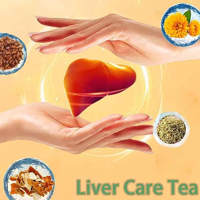 Liver Detox Herbal Tea, Liver Detox Tea Organic, Dandelion Chrysanthemum Cassia Seed Goji Berry Tea, Milk Thistle, Chinese Kidney & Liver Health Tea Bags - 8 Ingredients Natural Blend Formula (2)