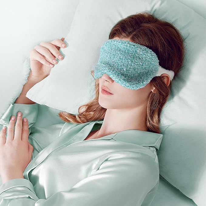 JOOJA Birthday Get Well Soon Cozy Gift Basket Care Package for Women with Blanket, Fuzzy Socks, Eye Mask, Headband Cozy Essentials - Green