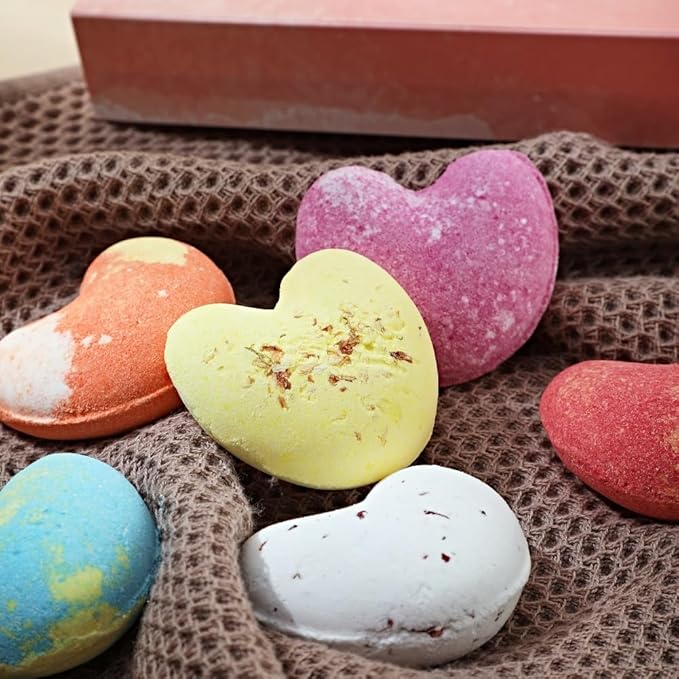 Bath Bombs Gift Set for Christmas, 9 x 1.41 Oz/ 40g. Essential Oil Spa Bomb Fizzies, Relaxation, Moisturizing and Fun for Women, Wife, Mom, Girls, Teens, Daughter and Her