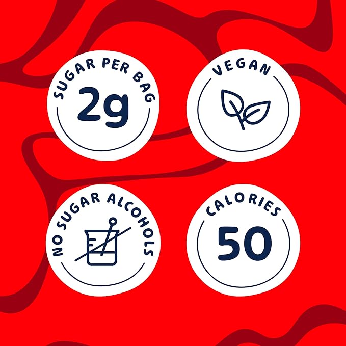 Blobs Gummy Candy - 2g Sugar Healthy Gummies - Low Net Carb & Low Calorie - No Sugar Alcohols, Vegan, Gluten Free, No Dyes -1.8 oz per bag (Pack of 6) - Pomegranate Apple