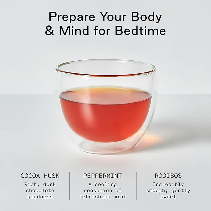 Firebelly Tea After Dinner Mint, Organic Chocolate & Mint Tea with Valerian Root for Sleep, Loose Leaf Herbal Drink, Caffeine-Free, For Relaxing Nighttime, 3.5 oz, Pack of 1