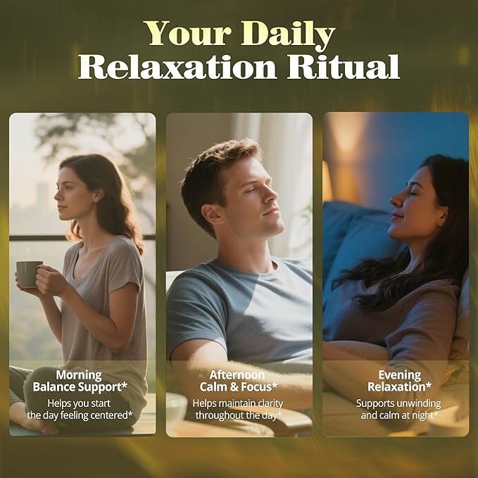 Calm Magnesium Powder, Ashwagandha, L-Theanine, GABA & 6 Mushrooms | Magnesium Glycinate Supplement for Relaxation & Calm Support | Non-GMO, Gluten-Free, Pineapple Flavor, 6.35oz