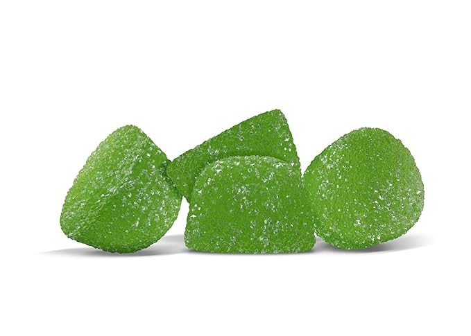 Honest Bites Low Sugar Sour Gummy Candy, Sour Green Apple Flavor - Low Calorie, Keto Friendly, Low Sugar Snack for Diabetics, Zero Carb - 6 Pack