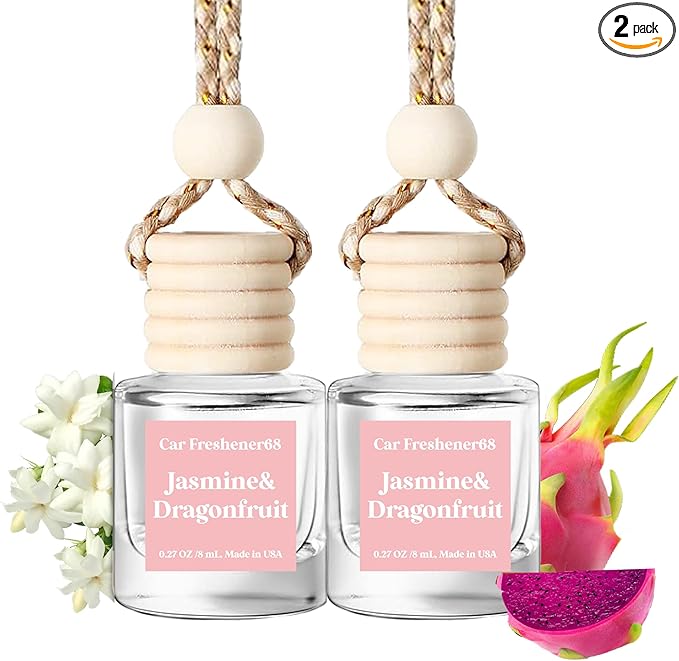 Car Air Freshener Hanging,Cute Air Diffuser for Car, Long Lasting Car Air Fresheners, Car Fresheners for Women, Made in USA(2 Pack)
