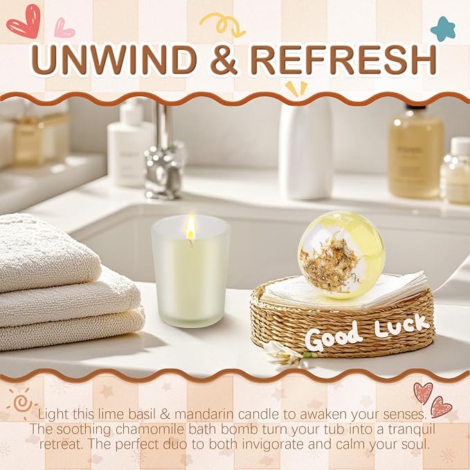 Gifts for Women, Birthday Gifts for Women, Best Friend Birthday Xmas Gifts, Get Well Soon Gift Basket, Spa Gift Set for Friends Female Sister Mom Wife Coworker Bestie Teen 10 pcs