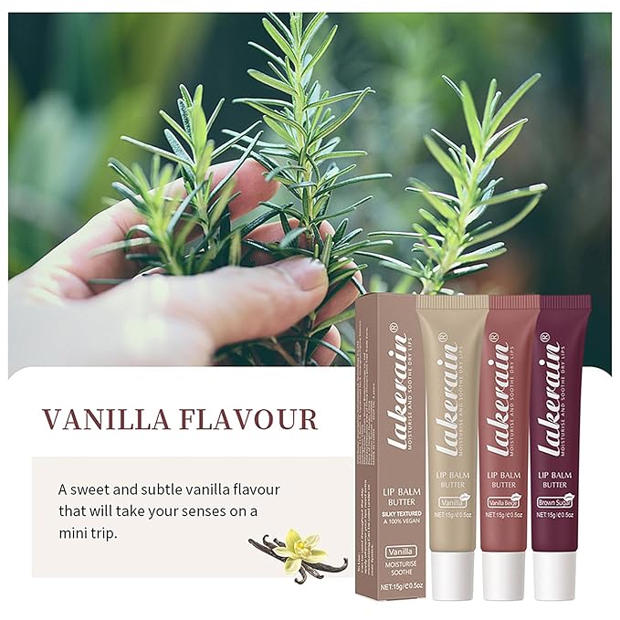 4 Color Glossy Lip Balm Butter Lip Gloss，Moisturizing Non Sticky High Shiny Finish Lip Glow Oil, Natural Plumping Lip Tint Lip Care & Repair Lip Mask for Soft & Smooth & Protect Dry Lip