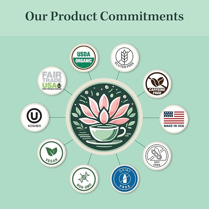Jade Tea - Organic Liver Detox Tea & Spleen Detox Tea - Organic Dandelion Root, Burdock Root, Ginger Root & Orange Peel - Supports Liver, Gallbladder & and Spleen Health - Fair Trade USA - Made in USA