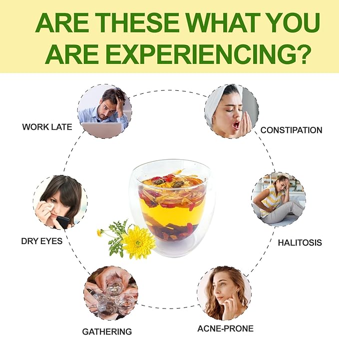 Dandelion Wolfberry Tea Bags - Kidneys & Liver Tea, Seven Herbal Tea Natural Blend, Dandelion Chinese Wolfberry Tea 120g/Bag (1Bag(12pcs))