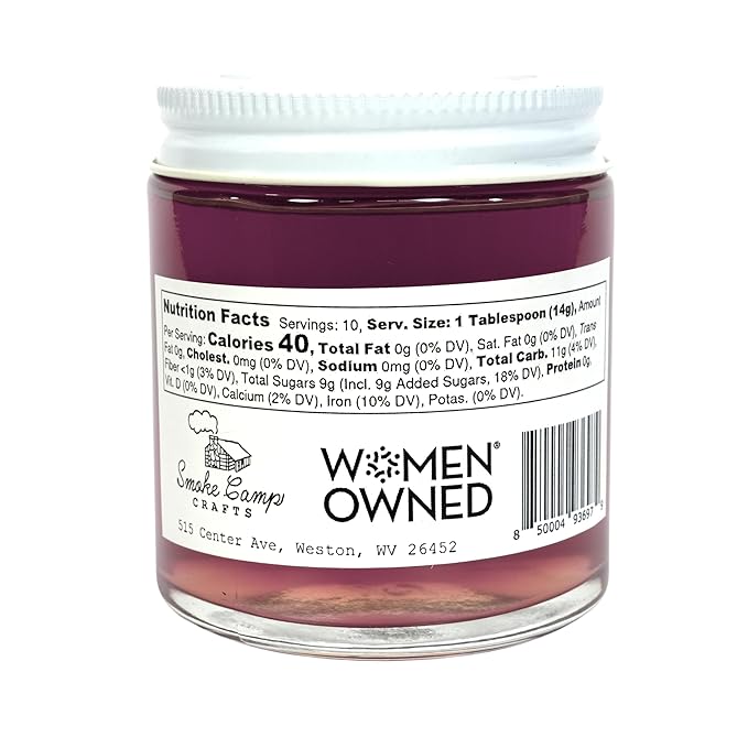 Lavender Jelly, 5 oz - Craft, Gourmet, Unusual Jams & Jellies Made in West Virginia, USA