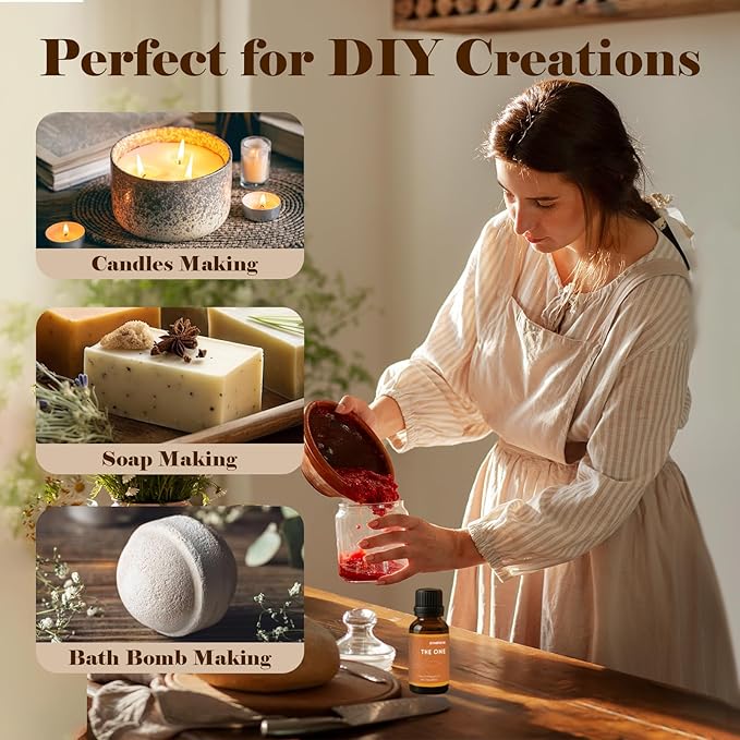 AmaKane The One Hotel Essential Oil 30ml, Hotel Inspired Fragrance Oil for Candle Soap Making, Premium Diffuser Oil for Home, Long-Lasting Aromatherapy Oil