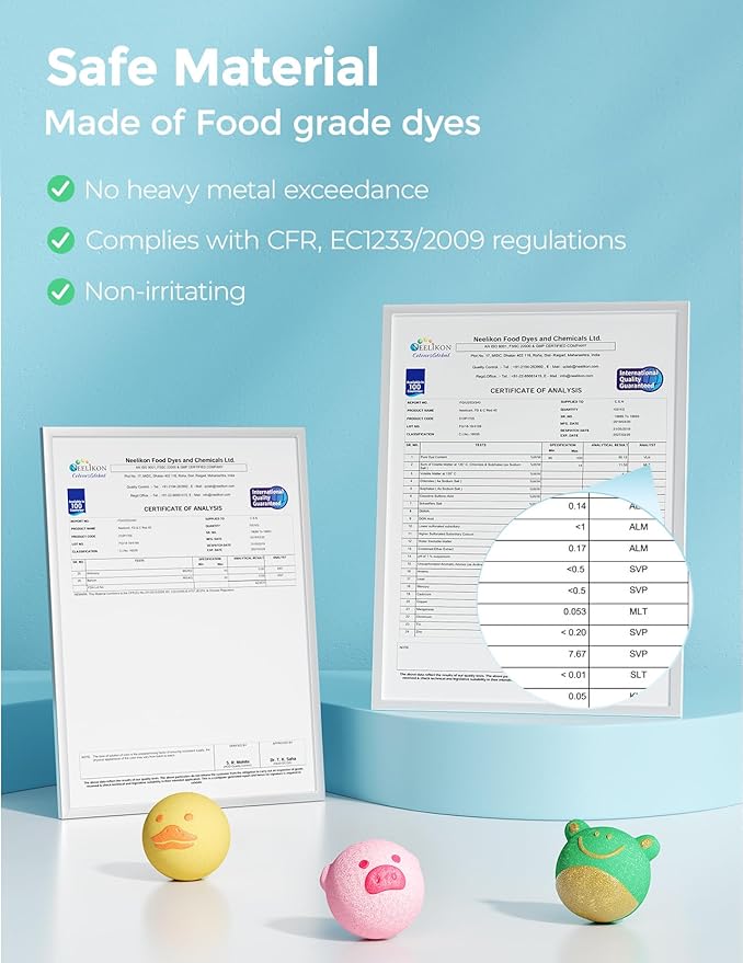 Momcozy Natural Essential Oil Bath Bombs,3 Pcs Bubble Bath Fizzy Balls with 3 Cute Shapes,Bath Bombs Gift Set for Kids Girls Boys Toddler, Ideal Gift for Birthday, Bath Bomb Kit