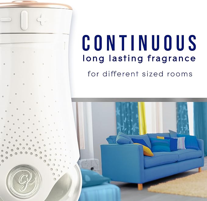 Glade PlugIns Refills Air Freshener, Sea Mist & Cypress, Scented and Essential Oils for Home and Bathroom, 0.67 Fl Oz, 5 Count