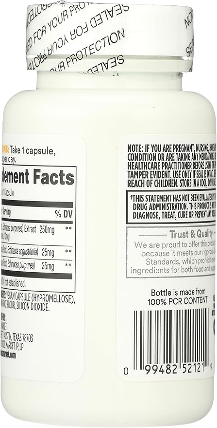 365 by Whole Foods Market, Echinacea, 60 Count