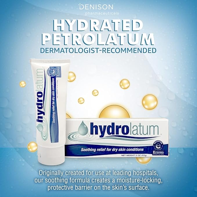 Dry Skin Cream - Hydrating Moisturizer for Sensitive & Extra Dry, Nourishing Body Lotion for Men & Women - 2oz