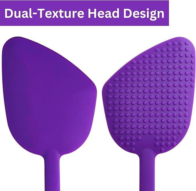 Bendable Lotion Applicator for Back & Body (Microfiber Mitt Included) - Sunscreen, Self Tanner, Medication, Body Lotion Applicator for Back