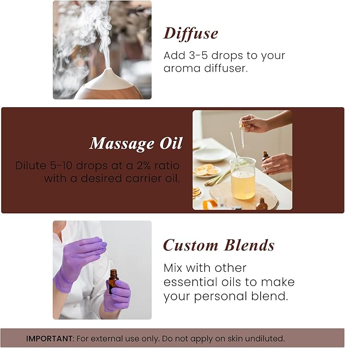 Handcraft Blends Nutmeg Essential Oil – 1 Fl Oz – 100% Pure and Natural – Premium Grade Essential Oil for Diffuser and Aromatherapy, Skin, Massage, Candle and Soap Making Fragrance