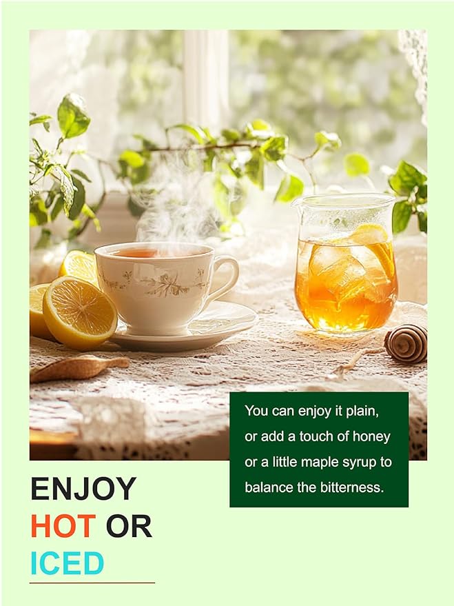 TeeLux Sweet Green Tea Bags, Green Tea Blended with Natural Sweet Tea, Brisk & Sweet Taste, Zero Sugar, 100 Count