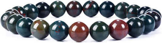 Cherry Tree Collection - Small, Medium, Large Sizes - Gemstone Beaded Bracelets For Women and Men - 8mm Round Beads