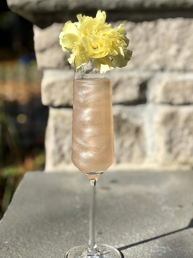 Jardin Honeysuckle 7 Pack Infused Syrup - Sugar-Free Cocktail Mixer - Spirit Enhancer for Cocktails & Mocktails - Aromatic & Floral Drink Glitter - For Events, Parties, Wedding Favors -(6.76oz)