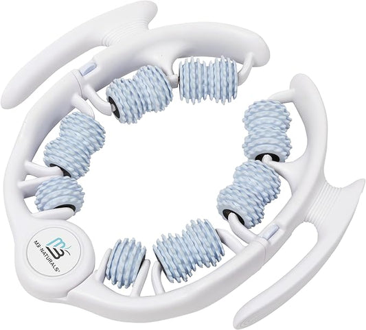 Anti Cellulite Roller & Lymphatic Drainage Massager | Fascia Blaster for Contoured & Smoother Skin | Tool for Sore Arms, Legs, Stomach & Buttocks by M3 Naturals