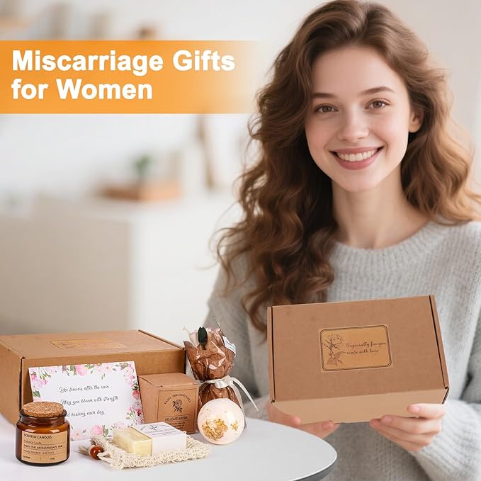 Get Well Soon Gift Baskets for Women, Recovery Care Package with Handmade Soy Candles & Coffee Mug, Inspirational Thinking of You Gift Sympathy Comfort Feel Better Gift After Surgery