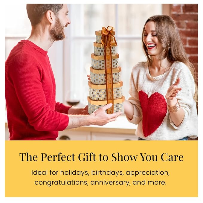 Broadway Basketeers Gourmet Chocolate Food Gift Basket Snack Gifts for Women, Men, Families, College, Delivery for Birthday, Appreciation, Thank You, Sympathy, Congratulations