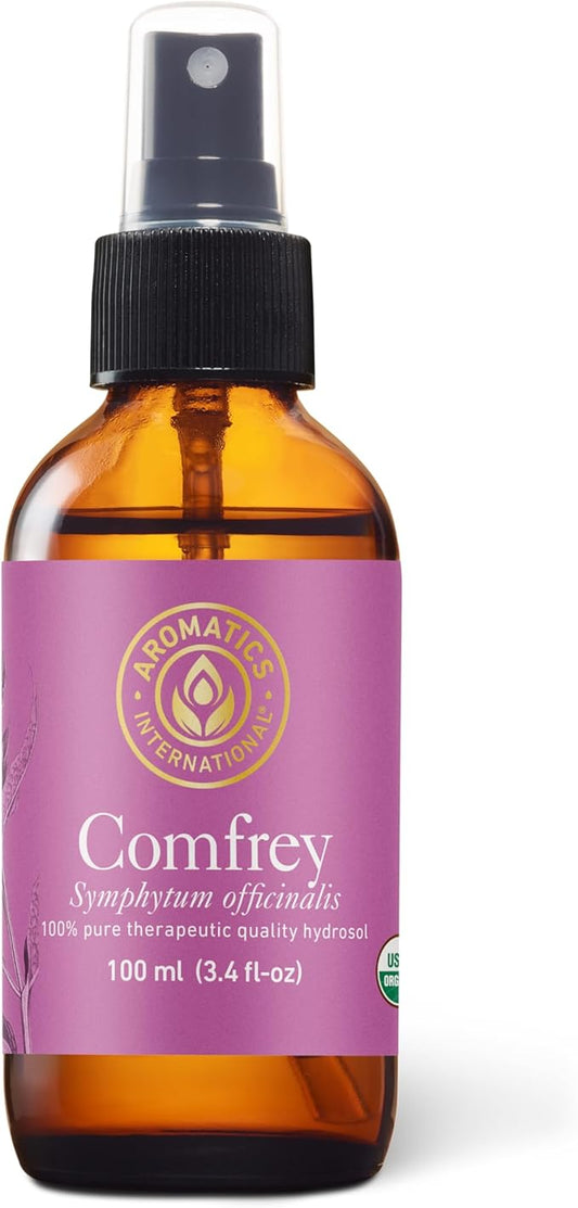 Aromatics International Comfrey Hydrosol 100ml | Herbal Aromatic Mist for Everyday