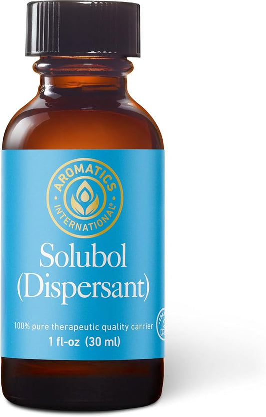 Aromatics International Solubol Dispersant Emulsifier 1 fl oz – Natural Solubilizer for Essential Oils, and Water-Based Blends 30 mL