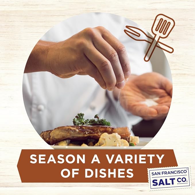 Alderwood Smoked Sea Salt 5 oz. Pouch - San Francisco Salt Company