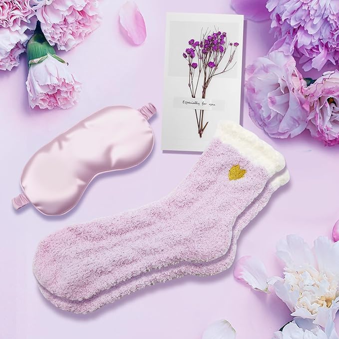 Birthday Gifts for Women - Self Care Gifts, Get Well Soon Gifts for Women, Unique Relaxing Spa Gifts Basket with Flannel Blanket, Tumbler, Socks, Soap & Candle, for Grandma Sister Mom, Wife, Her