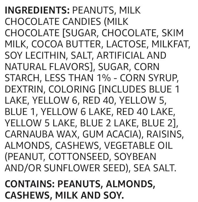 Amazon Brand - Happy Belly Nuts, Chocolate & Dried Fruit, Trail Mix, 1 pound (Pack of 1)