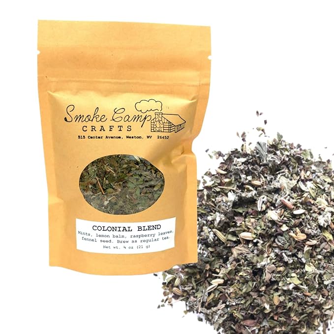 Smoke Camp Crafts Herbal Tea Blend - Colonial Tea Blend, 3/4 oz (21 g)