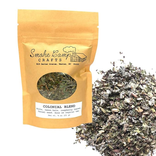 Smoke Camp Crafts Herbal Tea Blend - Colonial Tea Blend, 3/4 oz (21 g)