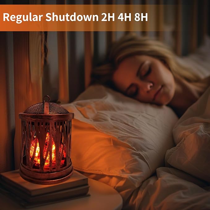 LIFFY Wax Melt Candle Warmer - Electric Melter with Lamp & Timer, Fragrance Warmer, Oil Burner, Aromatherapy Essential for Home & Office, Melt Warmer for Scented Wax Gift & Decor (Copper)