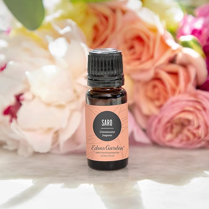 Edens Garden Saro Essential Oil- 100% Pure Premium Grade, Undiluted, Natural, Therapeutic, Aromatherapy, The Best for Diffuser, Candle, Hair, Humidifiers 10 ml (.33 fl oz)