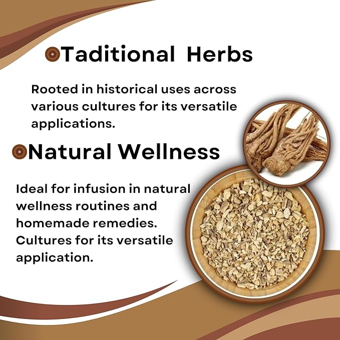 Herbs Botanica Angelica Root Loose Cut and Sifted Angel of Herbs Angelica Archangelica Angelica Herb for Herbal Tea, Baking Add to Tea Blends 3.5 oz