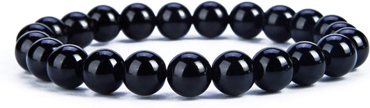 Cherry Tree Collection - Small, Medium, Large Sizes - Gemstone Beaded Bracelets For Women and Men - 8mm Round Beads