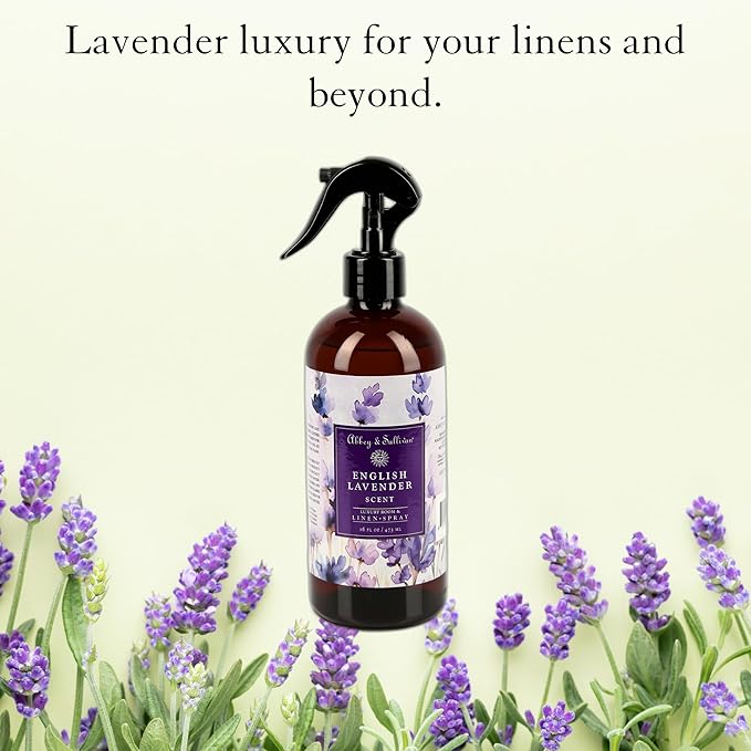 Abbey & Sullivan Linen Spray, English Lavender, 16 oz.