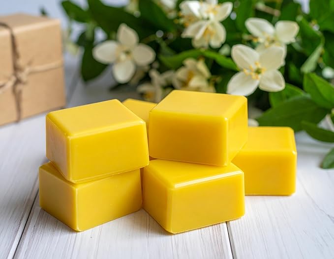 Honeysuckle Jasmine Strongly Scented Hand Poured Vegan Wax Melts, 12 Scented Wax Cubes, 6.4 Ounces in 2 x 6-Packs